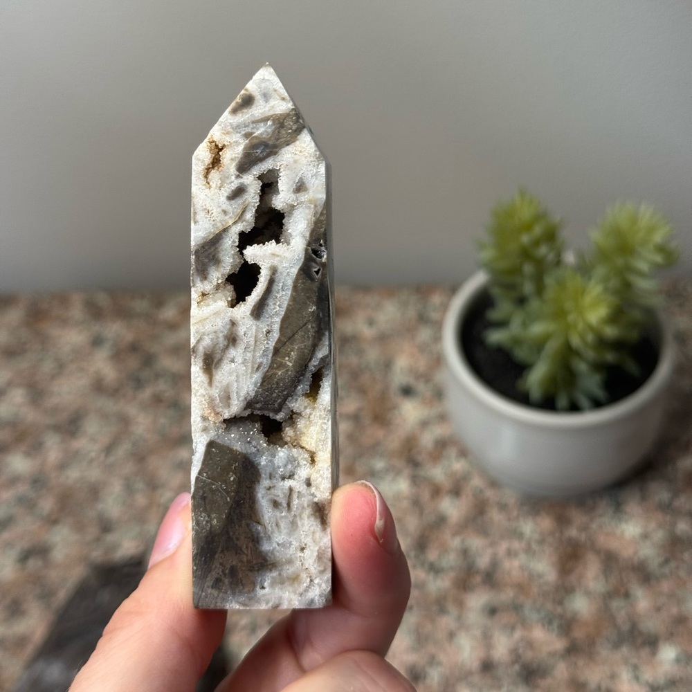 Sphalerite Druzy Tower